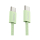Hama Kabel ładujący USB-C-USB-C nylonowy 1m zielony - 1331324 - zdjęcie 2